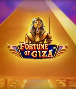 Explore the mystical world of Fortune of Giza slot by Pragmatic Play, highlighting a stunning depiction of a Pharaoh set against the iconic pyramid backdrop. This image conveys the splendor of Egyptian history, perfect for history buffs, providing a fascinating gaming experience.